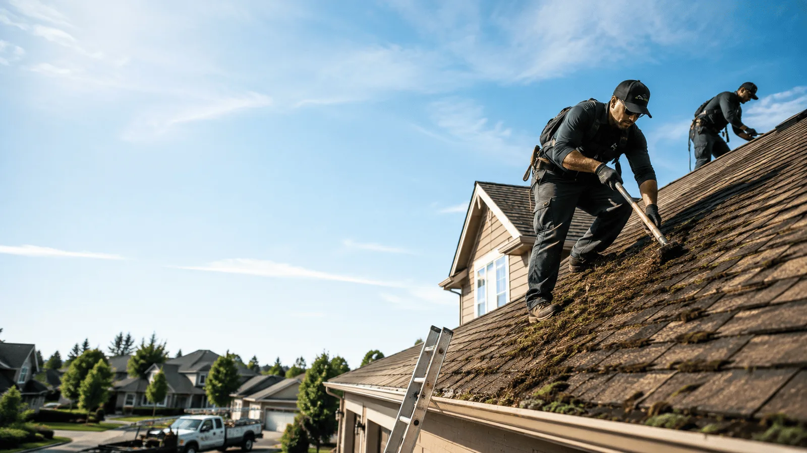 Roof Moss Removal in Frederick, IL near me